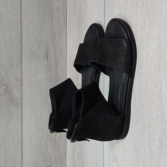 Eileen Fisher Women Ankle Sandals Back Zip shoes sz 6 - Picture 2 of 10